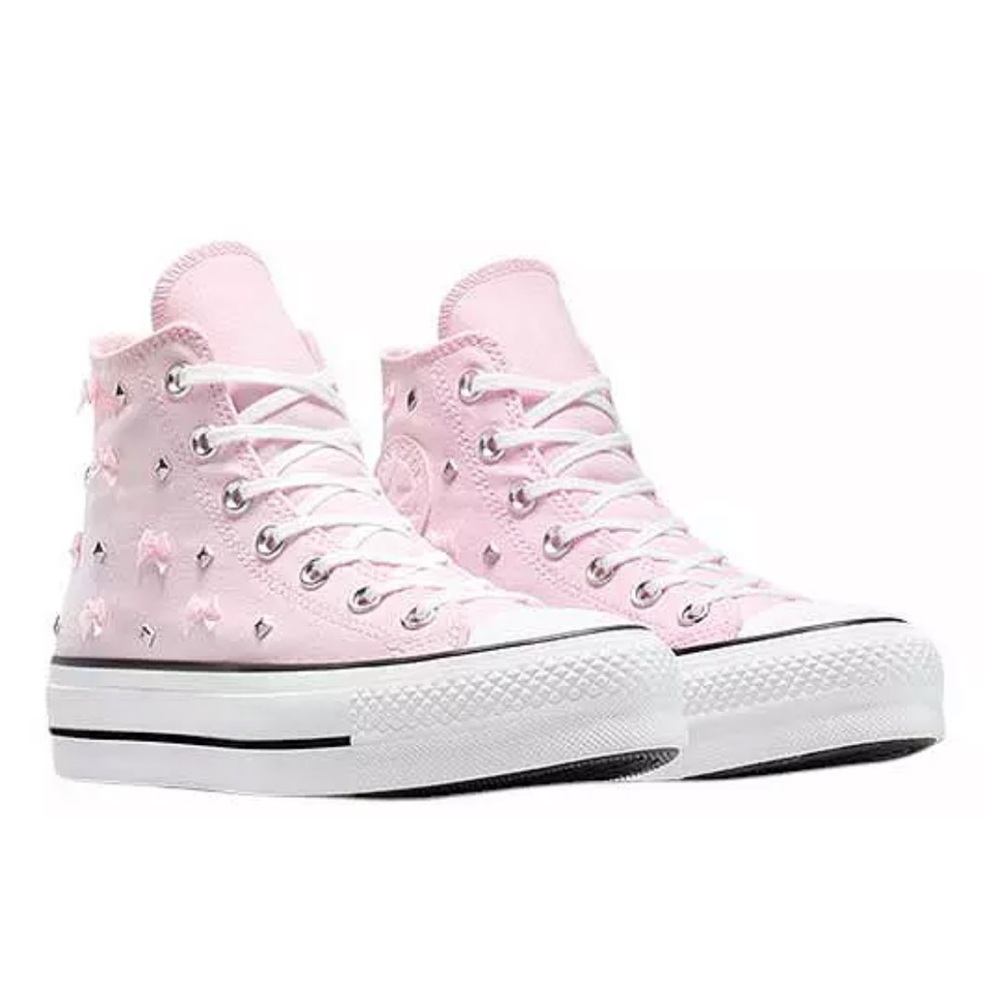 Converse Pink Frosting Bow 8